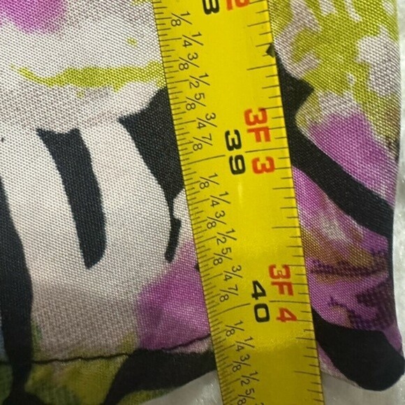 Mix Nouveau Floral Pattern Maxi‎ Skirt Medium - Picture 8 of 8